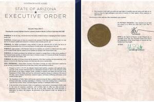 Katie Hobbs firma orden para movilizar a la Guardia Nacional 