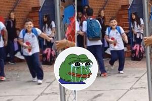 Mamá que trabaja todo el día pudo ir por primera vez por su hijo a la escuela y su reacción hizo llorar a TikTok