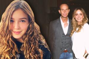 Mia Rubín, la hija mayor de Andrea Legarreta, confiesa que trabajar con su papá Erik Rubín puede ser "estresante"