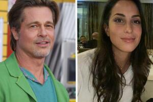 Brad Pitt e Inésde Ramón