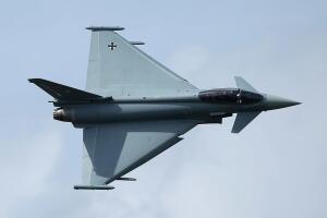 El Eurofighter Typhoon avion de caza