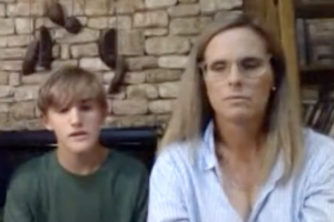 Wyndham Etheridge narra lo que ocurrió al momento que las aguas del río Guadalupe alcanzaron a su campamento.