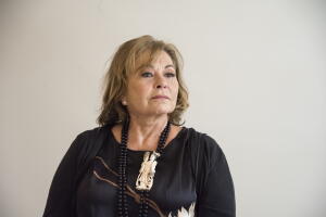 Actriz Roseanne Barr del programa 'Roseanne'