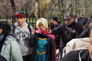 La Ciudad vs. Personajes de Times Square 