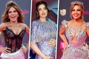 Premio Lo Nuestro: Alfombra Magenta