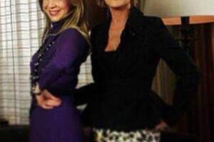 Edith González y Christian Bach