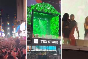 Shakira se presenta gratuitamente en el Time Square