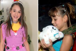 Danna Paola cuando era niña