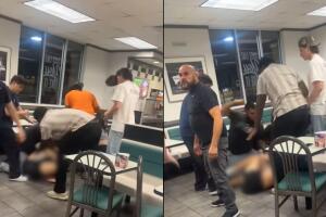 Pelea en Whataburger: Por un error en el pedido 7 adultos terminaran en la cárcel