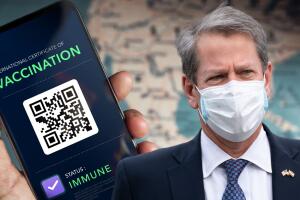 Pasaporte Vacunas Georgia Brian Kemp