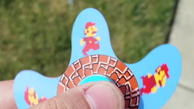 Super mario hot sale fidget spinner