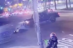 Policía de Los Ángeles pide ayuda para identificar a conductor que huyó tras atropellar a motociclista
