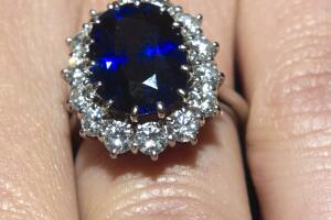 Anillo compromiso Lady Di