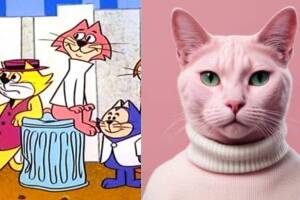 Inteligencia Artificial comparte cómo se verían los personajes de 'Don Gato y su Pandilla' en la vida real
