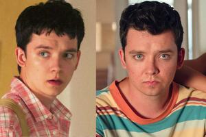 Asa Butterfield en Sex education antes y después
