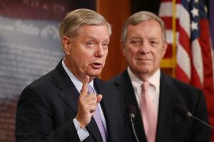 Senadores Lindsey Graham y Richard Durbin