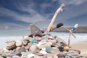 Tumba de Dobby en Freshwater Beach, en Gales (1).jpg