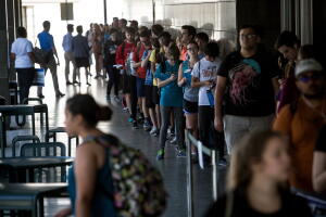 Votantes en Austin, Texas