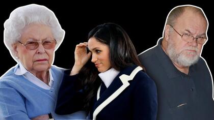 Enojada La Reina Isabel Ii Por El Show Que Ha Hecho El Padre De Meghan Markle Estilo De Vida Univision