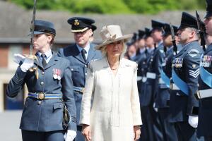 The Duchess Of Cornwall Visits RAF Halton