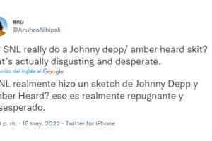 Reacciones a la parodia de SNL por el juicio de Johnny Depp vs Amber Heard