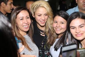 Fans con Shakira