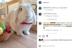 Este fue el mensaje de Pascua que compartió Shakira.
