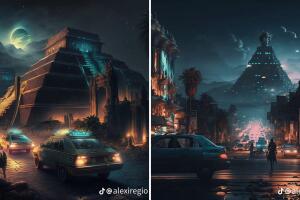 Así se vería México si no hubiera sido conquistado por los españoles, según inteligencia artificial