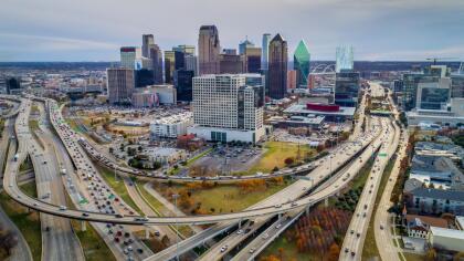 La ciudad de Dallas está en el número 18 de 150 a nivel nacional con un incremento del 16% del Producto Interno Bruto.
