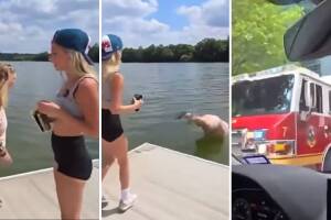 Natalie Reynolds habría puesto en peligro la vida de una mujer con un reto en una transmisión.