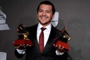 US-ENTERTAINMENT-MUSIC-LATINGRAMMY-PRESSROOM
