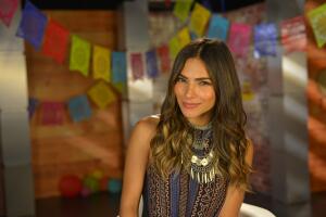 En el backstage con Ale Espinoza durante su Facebook Live