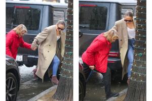 Jennifer López ayudó a su mamá, la señora Guadalupe Rodríguez.