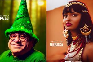 Tingle y Urbosa - live action de 'Zelda' fancast posters .jpg