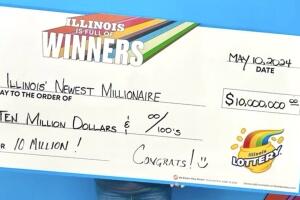 Boleto ganador de la Lotería de Illinois por $10 millones: fue a través de un raspadito