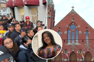 Familiares y vecinos de Queens le dieron el último adiós a joven guatemalteca que murió arrollada por el Subway.