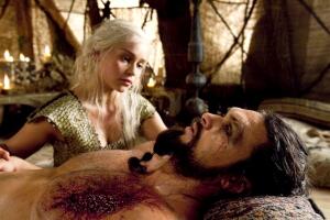 Khal Drogo y Daenerys game of thrones