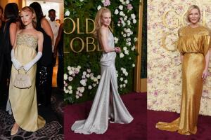 Premios Globo de Oro: los looks de la alfombra roja con Ariana Grande y más