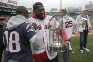 Matthew Slater, David Ortiz, Mike Lowell, Rob Gronkowski