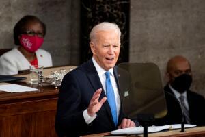 President Biden Delivers First Address To Joint Session Of Congress