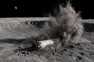 Un telescopio en Chile detectó una nube de sodio y litio tras la colisión lunar.