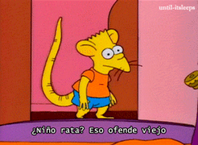 Y cómo olvidarme del niñó rata...