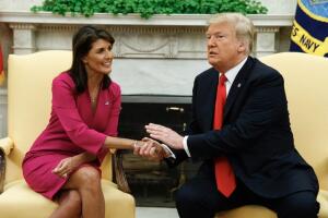 Donald Trump, Nikki Haley
