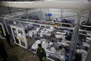 Migrantes en Donna, Texas