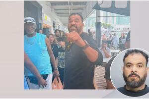 Sospechoso agredir mesera Bayside Marketplace arrestado crucero