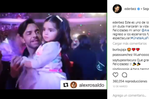 Eugenio Derbez y su hija Aitana