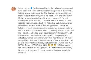 Britney Spears seguirá admirando el talento de Victor Wembanyama