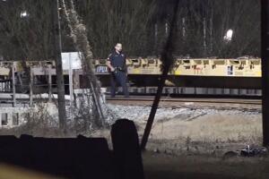 tren San Antonio accidente ferroviario hombre muerto policía SAPD peatón