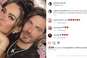 Galilea Montijo apareció así con su galán Isaac Moreno este fin de semana. 