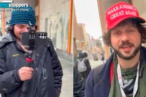 Sujetos prenden fuego a botas de una mujer; son detenidos por crimen de odio en NYC.